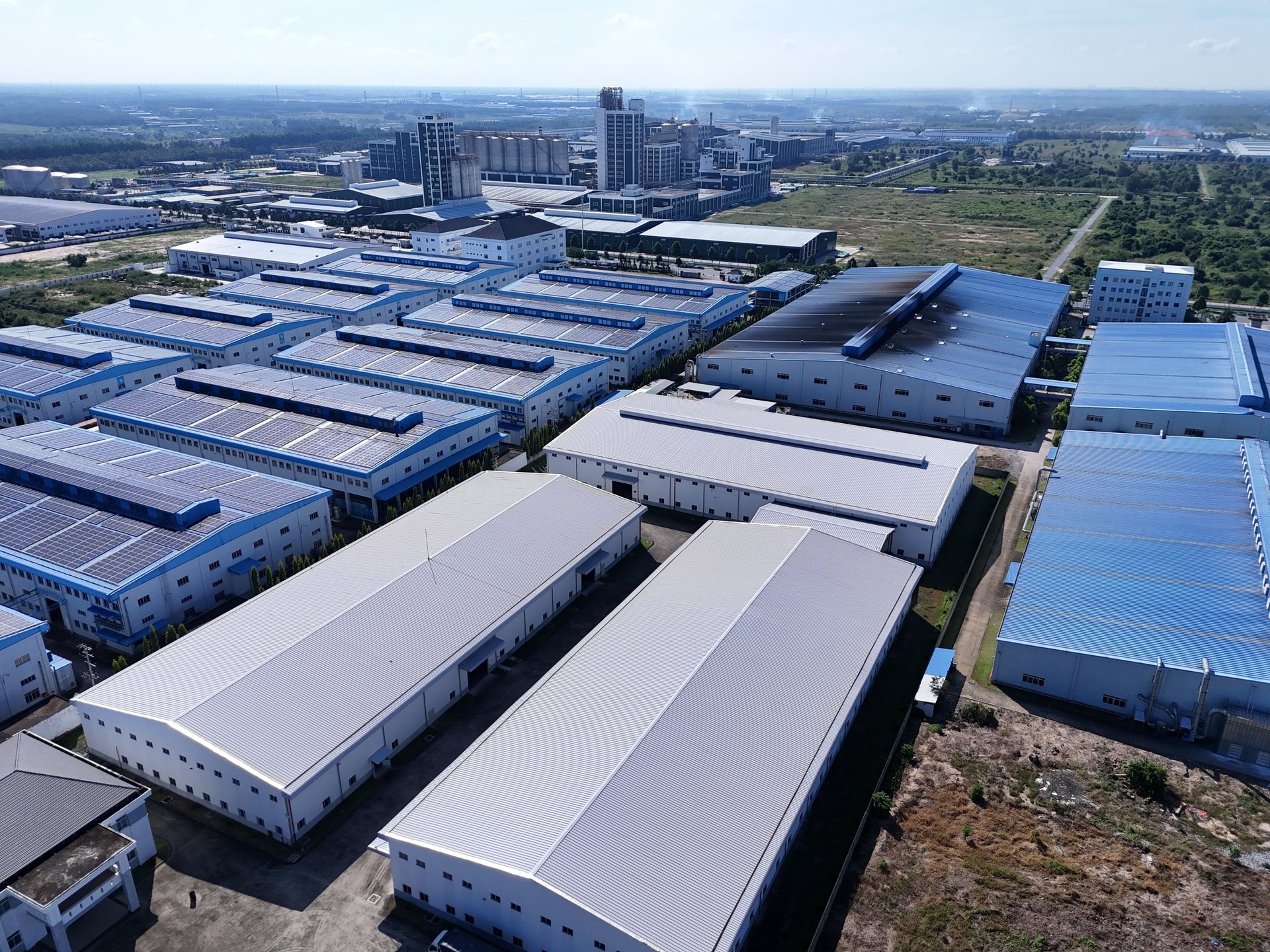 RIGX MOD factory aerial view