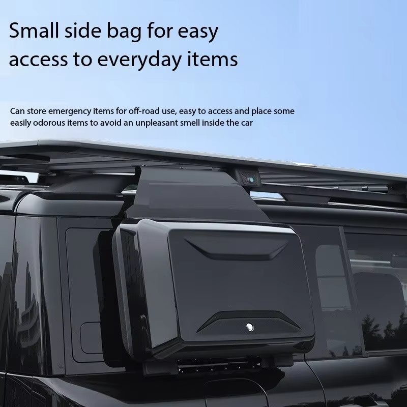 For JETOUR Zongheng G700 Car Modification Parts, New Development of External Black Panther Side Bags