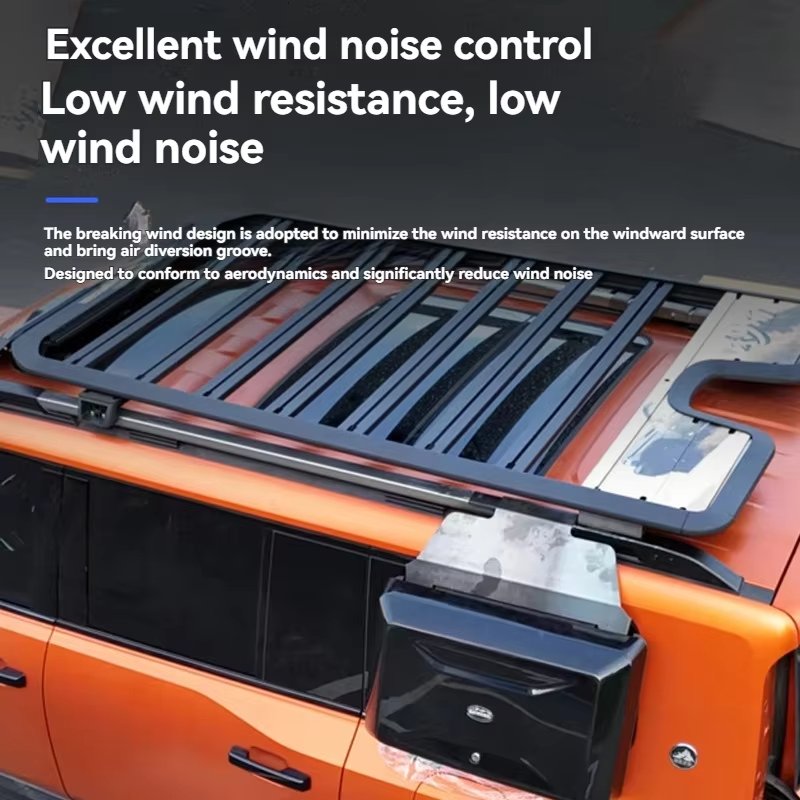 For Jetour G700 2025 Auto Parts Extruded Roof Side Luggage Compartment and Side Tent Exterior Modification