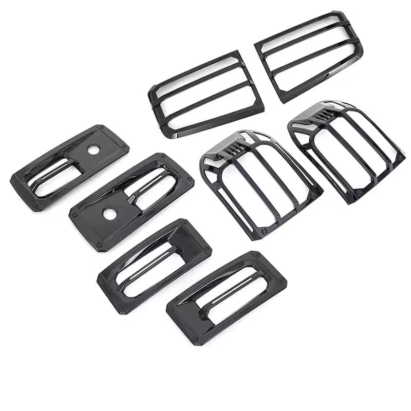 High-quality 8-piece Lampshade Set - Fog Lampshade, for Jetour T1 Accessory Headlight Shade