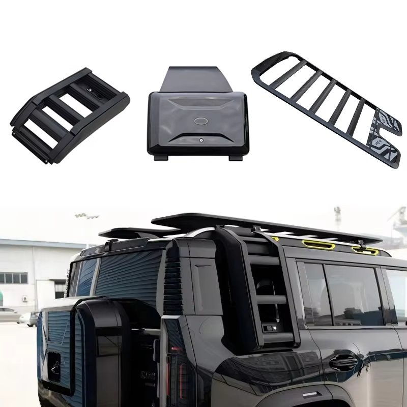 For Chery Jetour T2 Car Roof Racks Ladder Rack for Utility Vehicles Side Box Cross Bars for Roof Racks for Jetour T2 Accessories