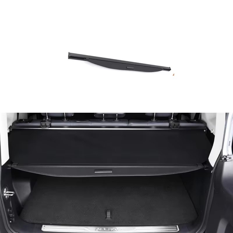 For Icar 03/Jeacoo J6 Rear Trunk Cargo Cover, Modified with Trunk Cover, Storage Compartment, and Decorative Items