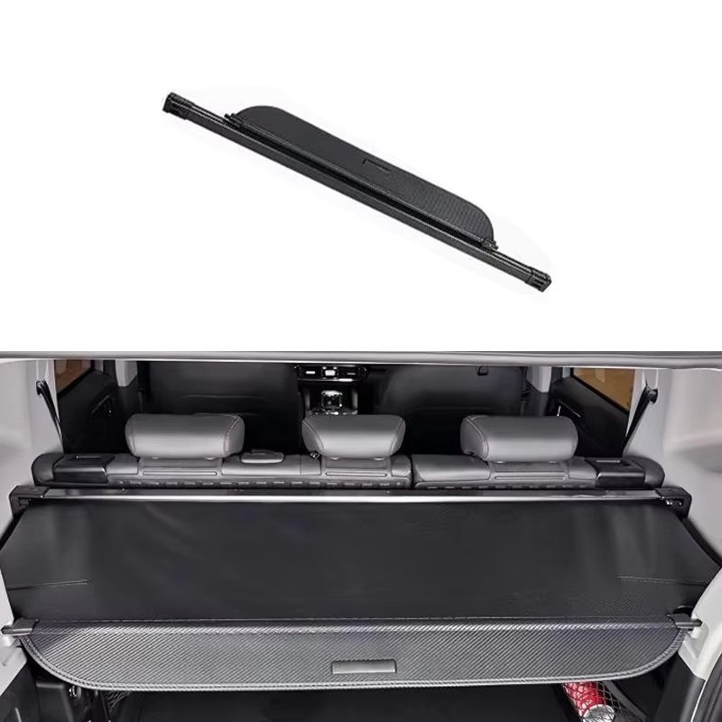 Leather Canvas Retractable Luggage Shade Shield Rear Trunk Cargo Cover for Chery Icar 03 Jaecoo J6 Accessories for Jetour Kit