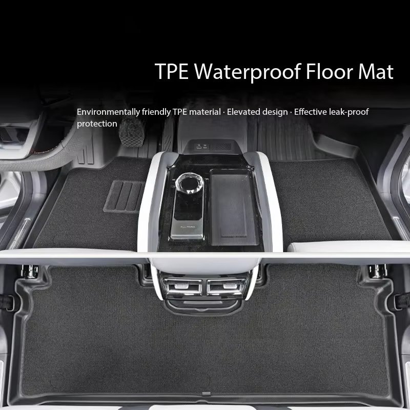 For Chery ICar 03 High-Quality TPE Waterproof, Anti-Slip and Wear-Resistant Single-Layer Floor Mat