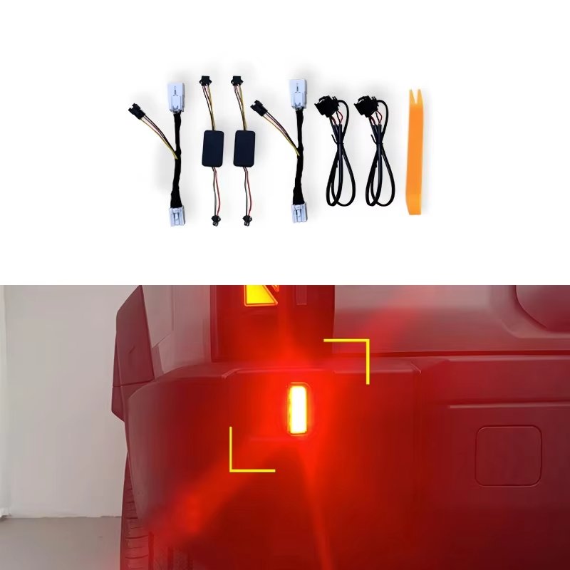 For Icar 03/Jeacoo J6 Taillight Brake Light Rear Bumper Light Fog Light Upgrade Strobe Light Breathing Light Module